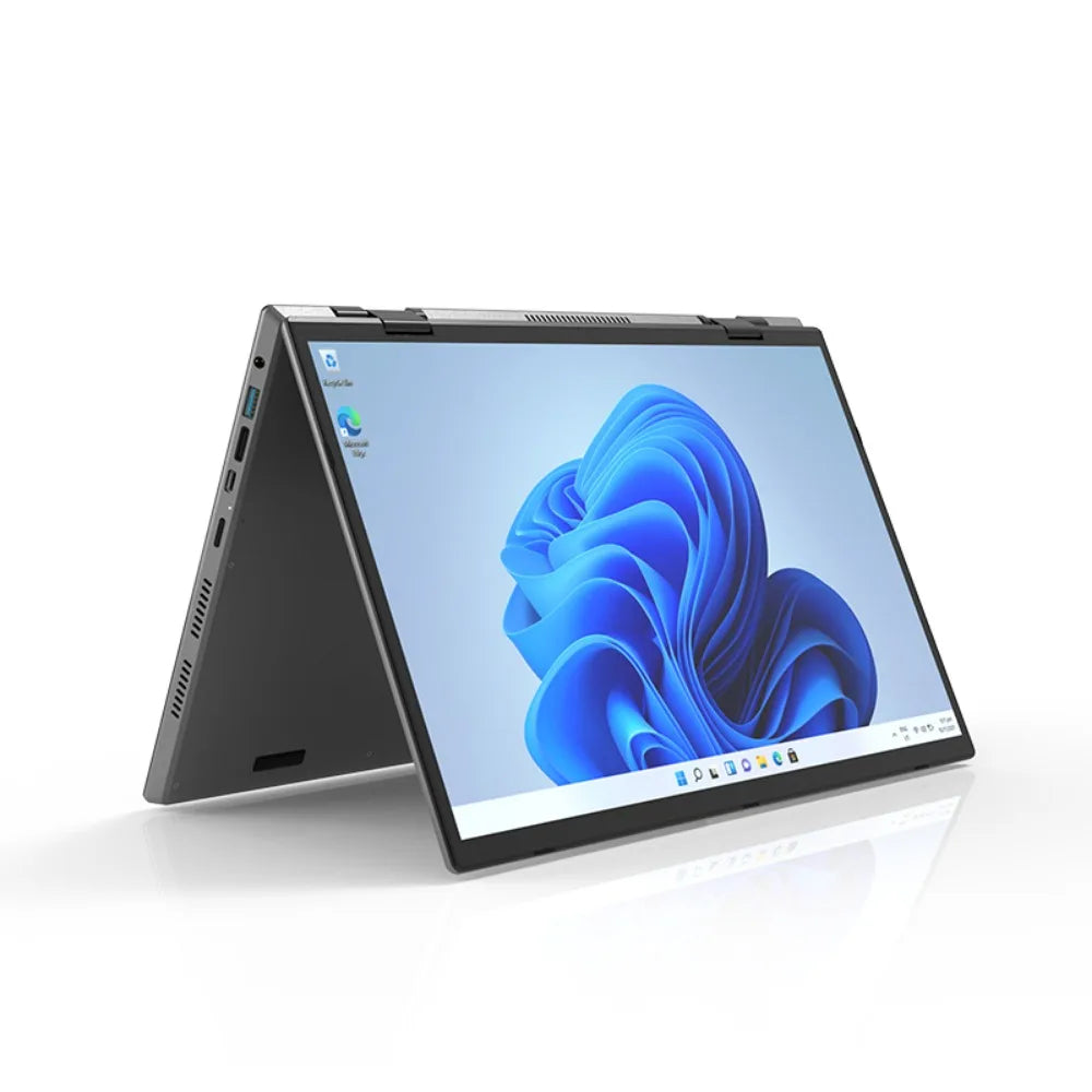 2024 New 360° Flip Laptop 2-in-1 Intel N95 Windows11 Touchable 14-inch HD 2.2K Screen Backlight Keyboard 16GB RAM 1TB SSD Pad PC